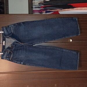 Women's Jeans Vintage  Dark Blue Denim.  Moussy